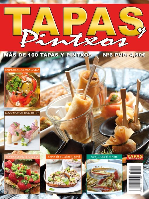 Détails du titre pour Tapas y Pintxos par Productos Editoriales Sanz S.L. - Disponible